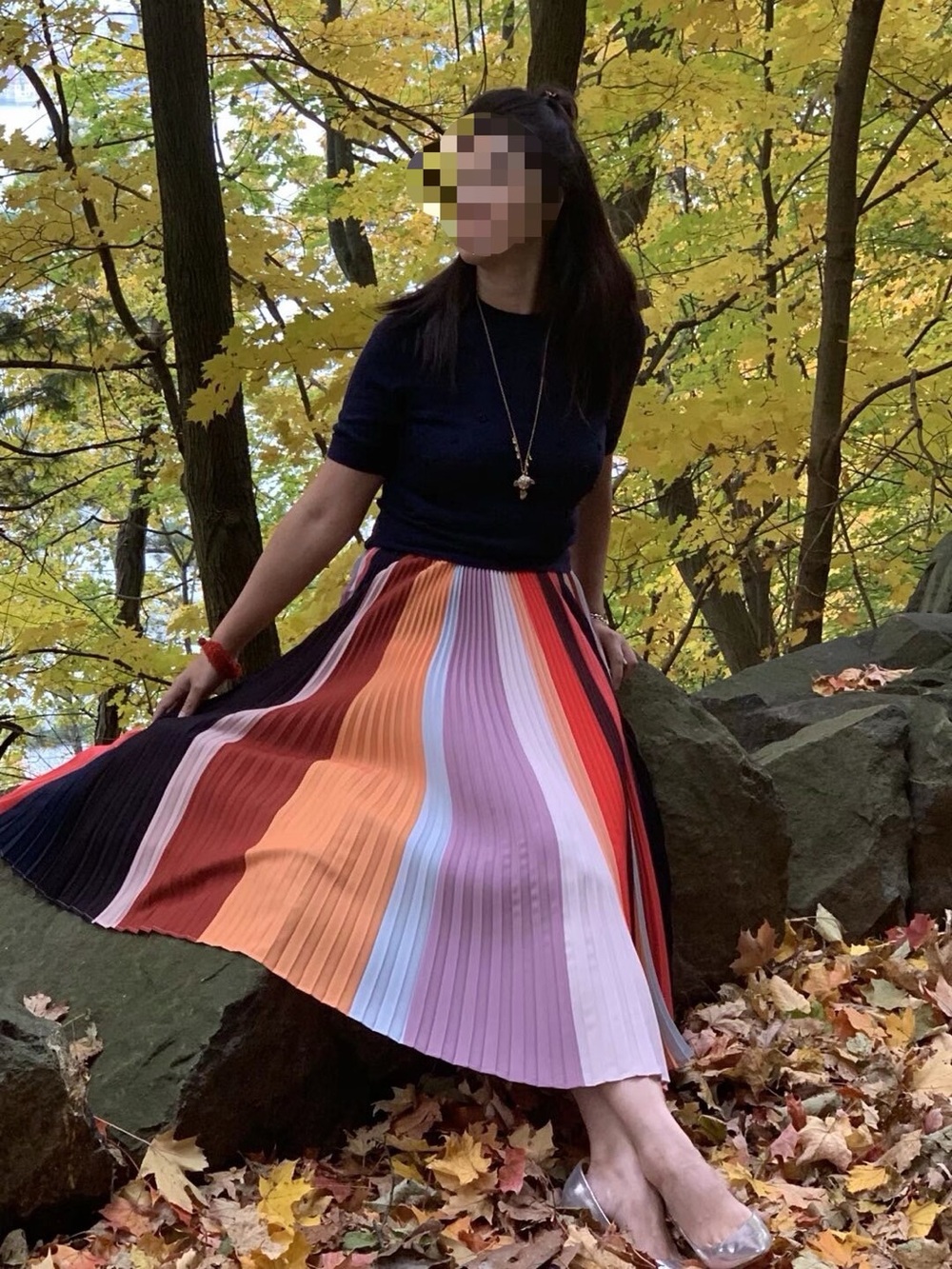 Paul Smith Rainbow pleated skirt - Picture 3 of 7